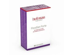 Nutrisan FloraSan Forte, 20 de miliarde de bacterii, 30 Capsule